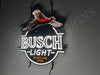 Flying Pheasant Busch Light Beer LED Neon Sign Light Lamp With Dimmer