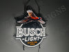 Flying Pheasant Busch Light Beer LED Neon Sign Light Lamp With Dimmer