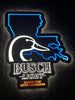 Busch Light Beer Flying Duck Ducks Quack One Open Louisiana State LED Neon Sign Light Lamp