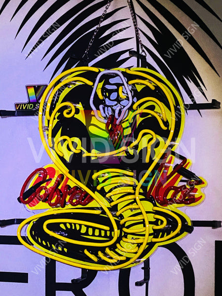 Cobra Kai Snakes Neon Light Sign Lamp With HD Vivid Printing
