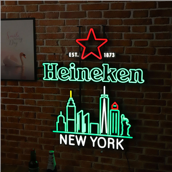 激安超特価 最大80%オフ  Y♢521 HEINEKEN ネオンサイン その他