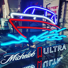 Michelob Ultra Boat LED Neon Sign Light Lamp