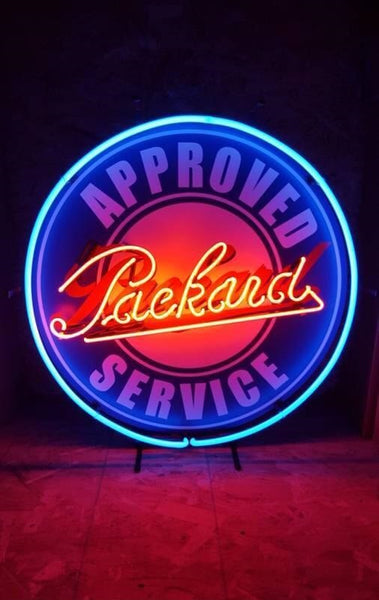 Approved Packard Service Neon Sign Light Lamp with HD Vivid Printing Technology