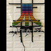 Desung Atari (Business - Arcade) vivid neon sign, front view, turned off