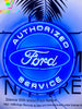 Ford Authorized Service Auto HD Vivid Neon Sign Lamp Light