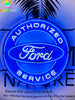 Ford Authorized Service Auto HD Vivid Neon Sign Lamp Light