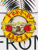 Guns N' Roses HD Vivid Neon Sign Lamp Light