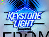 Keystone Light Mountain Beer HD Vivid Neon Sign Light Lamp
