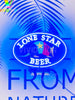 Lone Star Texas Armadillo Beer HD Vivid Neon Sign Lamp Light