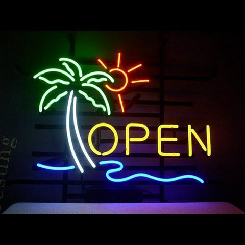 Desung OPEN Business Neon Sign