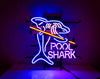Pool Shark Billiards Game Neon Sign Light Lamp