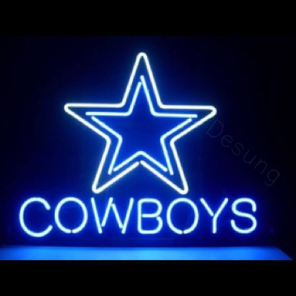 Desung Dallas Cowboys Star Neon Sign sports 117SP506CS 2019 17" football