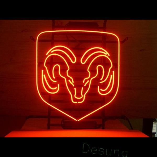 Desung Dodge Ram Car Auto Garage Neon Sign auto 118AM103DRC 1616 18"