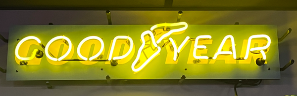 Goodyear Neon Light Sign Lamp With HD Vivid Printing