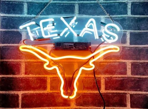 Texas Longhorns Sport Team Neon Sign Light Lamp