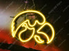 Iowa Hawkeyes LED Neon Sign Light Lamp With Dimmer
