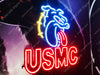USMC United States Marine Corps LED Neon Sign Light Lamp With Dimmer