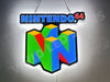 Nintendo 64 2D LED Neon Sign Light Lamp