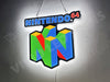 Nintendo 64 2D LED Neon Sign Light Lamp