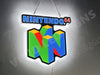 Nintendo 64 2D LED Neon Sign Light Lamp