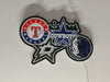 Dallas Stars Cowboys Mavericks Rangers 2D LED Neon Sign Light Lamp