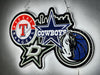 Dallas Stars Cowboys Mavericks Rangers 2D LED Neon Sign Light Lamp
