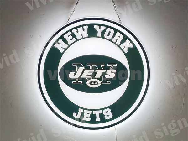 New York Jets 3D LED Neon Sign Light Lamp