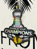 2010 Stanley Cup Champions Chicago Blackhawks 3D LED Neon Sign Light Lamp