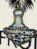 2014 Stanley Cup Champions Los Angeles Kings 3D LED Neon Sign Light Lamp