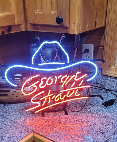 George Strait Neon Sign Light Lamp