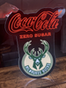 Milwaukee Bucks Coke Zero Beer Bar 2D LED Neon Sign Light Lamp