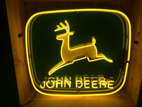John Deere Equality Farm Equipment Neon Sign Light Lamp