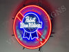 Pabst Blue Ribbon Beer Version II LED Neon Sign Light Lamp With Dimmer