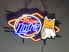 Hooters Owl Miller Lite Beer LED Neon Sign Light Lamp With Dimmer