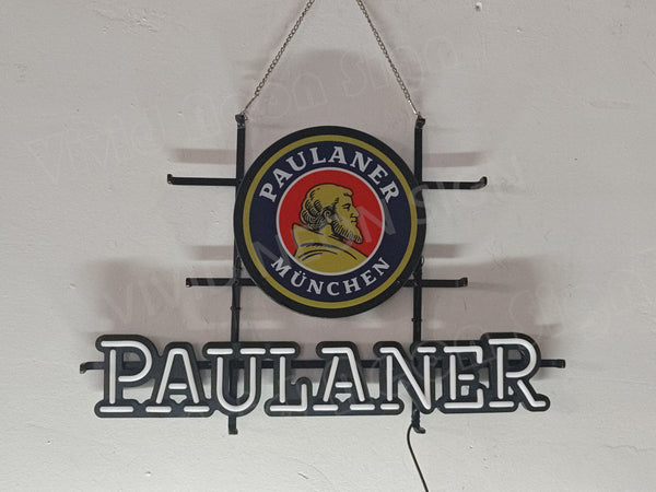 Paulaner Munich Beer LED Neon Sign Light Lamp With Dimmer