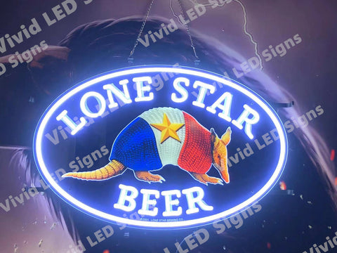 Lone Star Beer LED Neon Sign Light Lamp