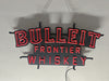 Bulleit Frontier Whiskey LED Neon Sign Light Lamp