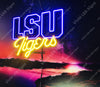 LSU Tigers LED Neon Sign Light Lamp WIth Dimmer