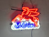 Mobilgas Pegasus Horse LED Neon Sign Light Lamp With Dimmer