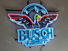 Busch Light With Flying Duck LED Neon Sign Light Lamp