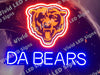 Chicago Bears Team Logo Board Da Bears LED Neon Sign Light Lamp