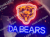 Chicago Bears Team Logo Board Da Bears LED Neon Sign Light Lamp