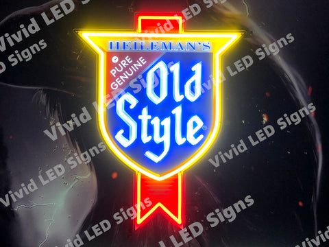 Heileman's Old Style Beer  LED Neon Sign Light Lamp