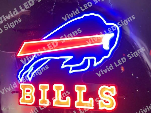 Buffalo Bills LED Neon Sign Light Lamp