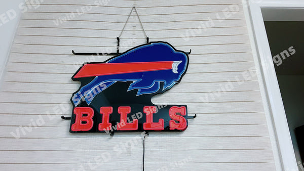 Buffalo Bills LED Neon Sign Light Lamp