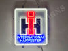 Case IH International Harvester LED Neon Sign Light Lamp With Dimmer