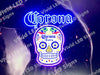 Corona Haunted Skull LED Neon Sign Light Lamp