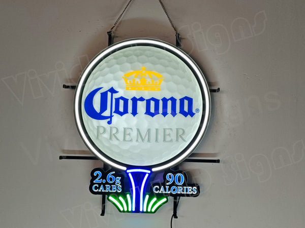 Corona Premier Golf LED Neon Sign Light Lamp With Dimmer