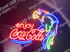 Enjoy Coca Cola Coke Parrot LED Neon Sign Light Lamp