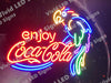 Enjoy Coca Cola Coke Parrot LED Neon Sign Light Lamp